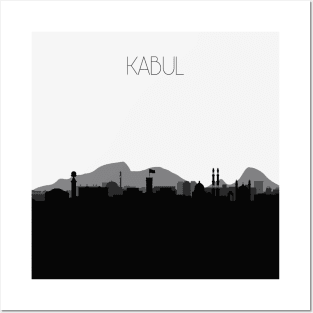 Kabul Skyline Posters and Art